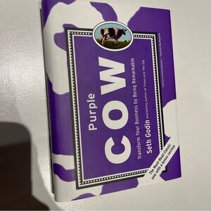 Purple Cow: Transform Your Business - Seth Godin, hardcover, Like New